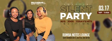 SILENT PARTY SEATTLE: "90'S, 2000'S & TODAY'S HITS