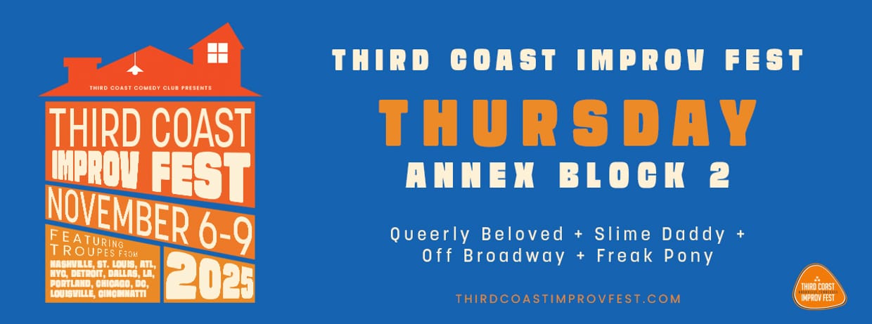 Queerly Beloved, Slime Daddy, Off Broadway, Freak Pony