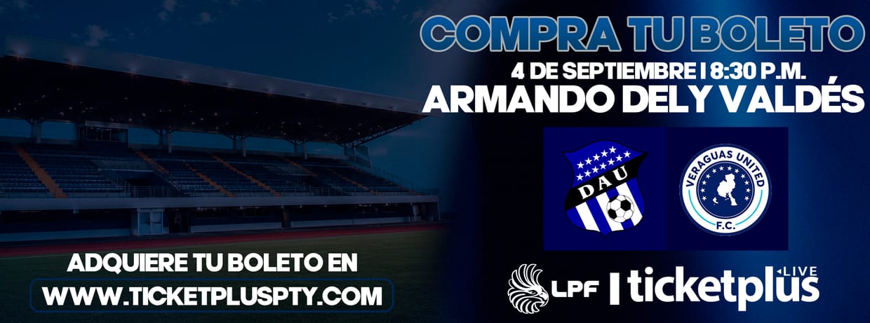  DEPORTIVO ÁRABE UNIDO (DAU) vs VERAGUAS 