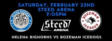 Helena Bighorns vs Bozeman Icedogs