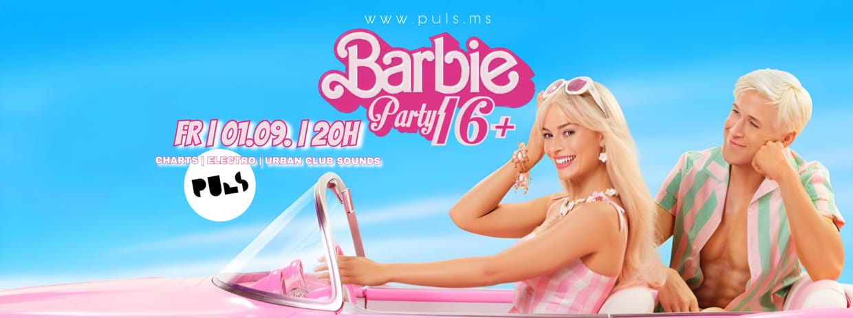 Barbie-Party 16+ | 01.09. | PULS Münster