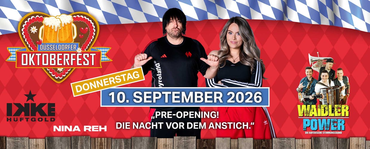 Do, 10.09. PRE-OPENING