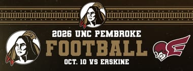 UNCP Braves Football Vs Erskine