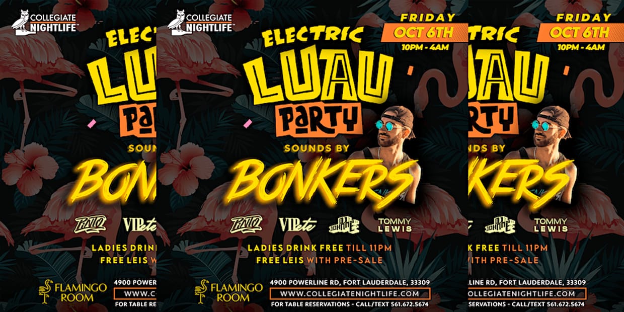 Flamingo Fridays: Electric LUAU