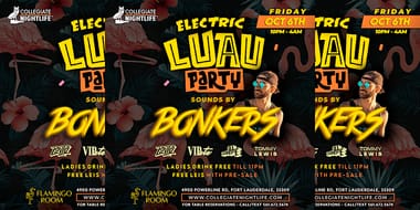 Flamingo Fridays: Electric LUAU