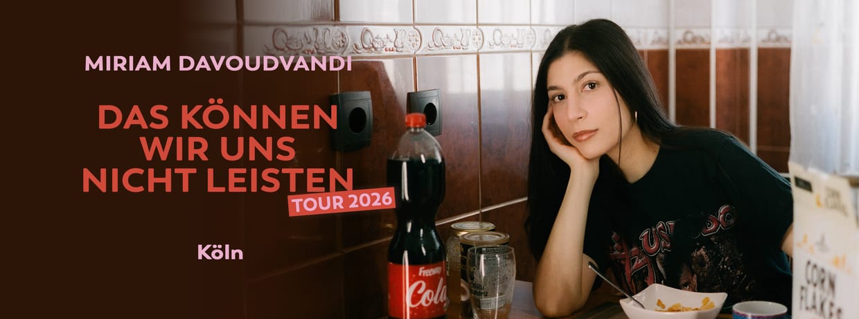 Miriam Davoudvandi live in Köln