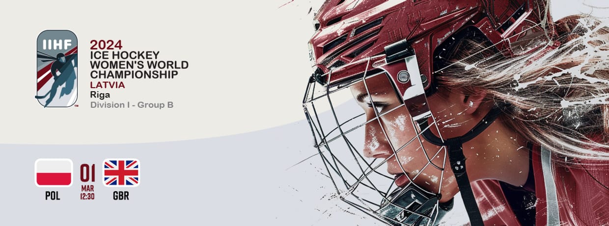 IIHF Pasaules čempionāts hokejā sievietēm: Polija - Lielbritānija