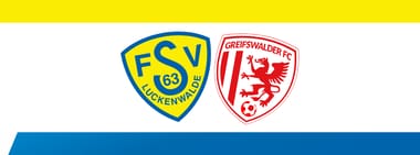 FSV 63 Luckenwalde vs Greifswalder FC
