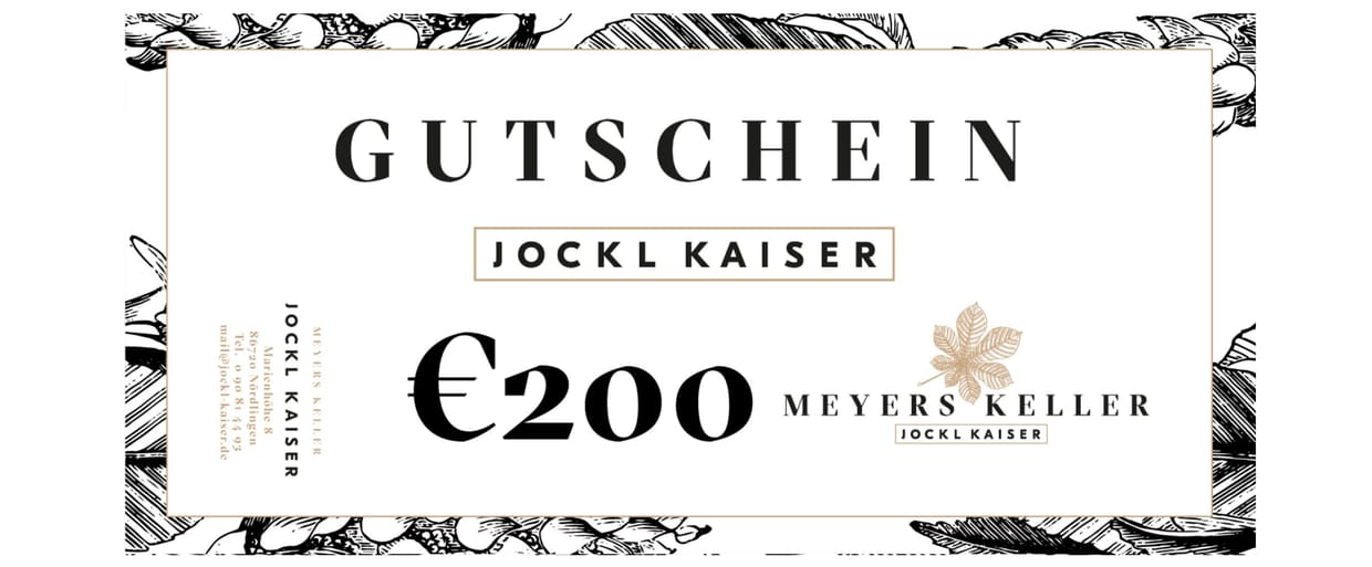 Gutschein im Wert von 200 €