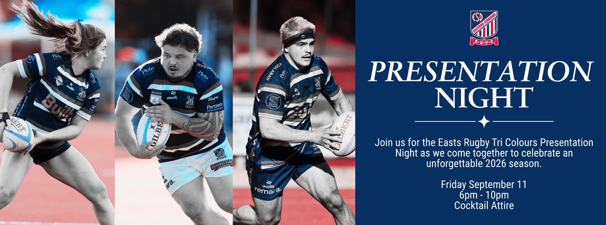Easts Rugby Presentation Night