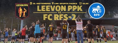 LVBET līga: Leevon PPK - FC RFS-2