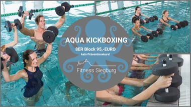 Aqua Kickboxing So. 9:30 Uhr Kurs     