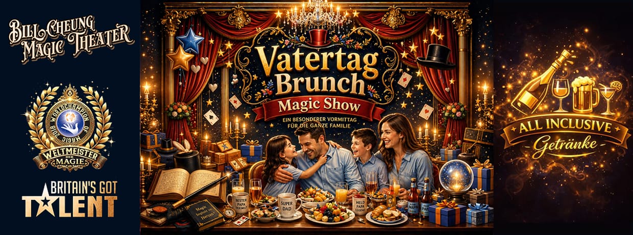 Vatertag Brunch Magic Show