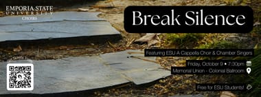 ESU Choirs Present "Break Silence"
