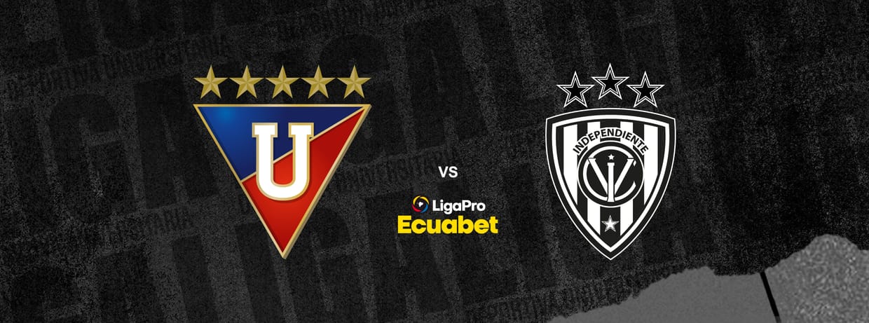 HINCHADA VISITANTE LIGA DEPORTIVA UNIVERSITARIA vs IDV