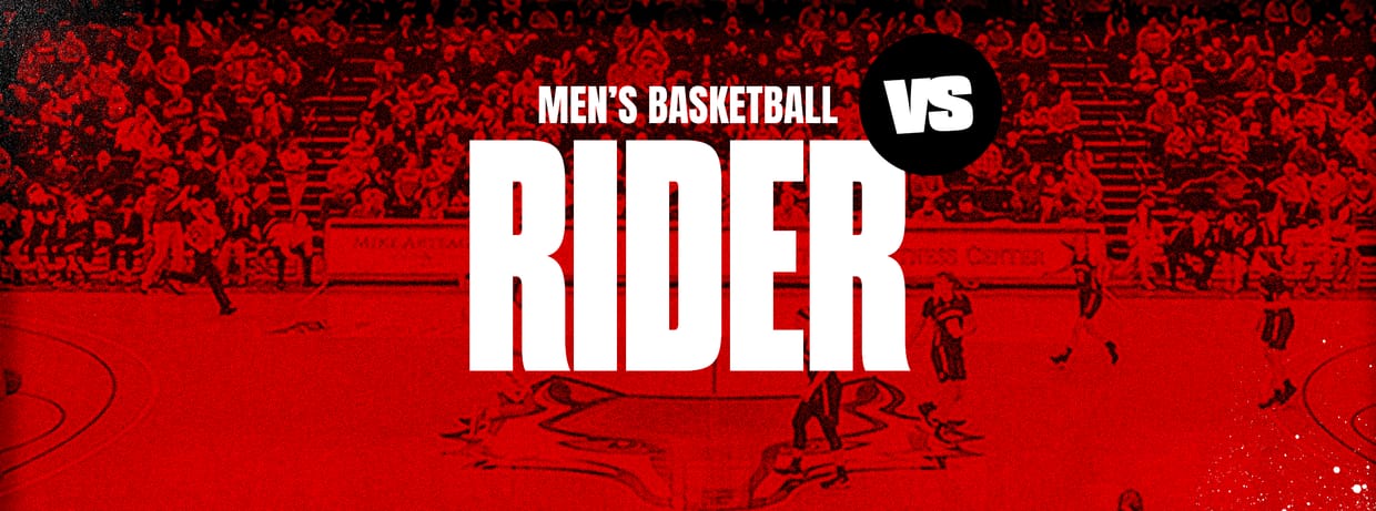 Men's Basketball vs. Rider