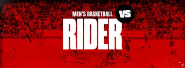 Men's Basketball vs. Rider