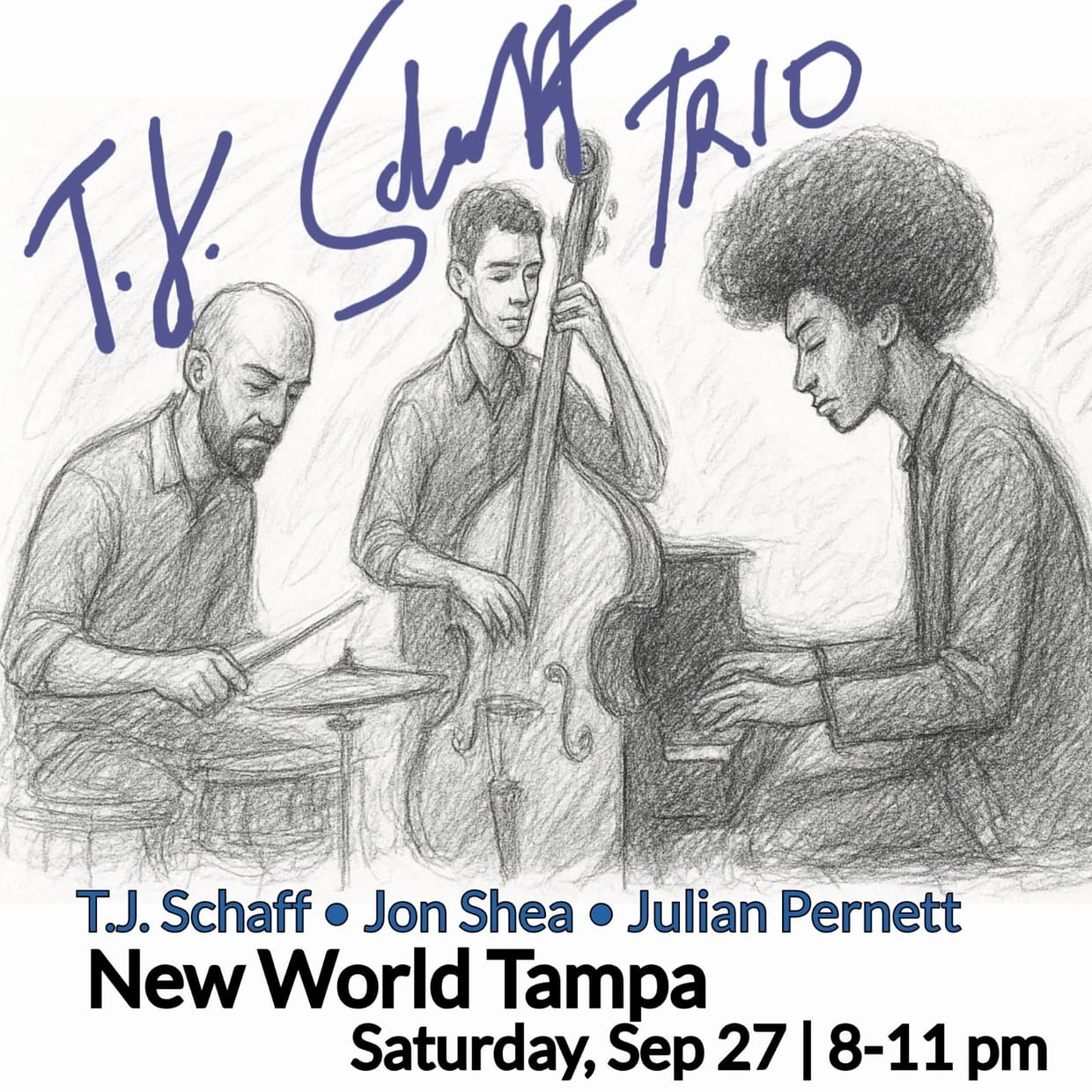 Jazz in the Garden with the TJ Schaff Trio
