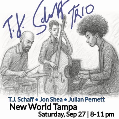 Jazz in the Garden with the TJ Schaff Trio