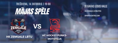 HK Zemgale/LBTU - HC Hockey Punks-Mototoja