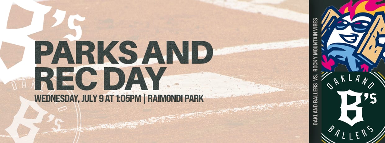 7/9/2025 Oakland Ballers vs. Rocky Mountain Vibes, Oakland Parks and Rec Day -- [DAY GAME]