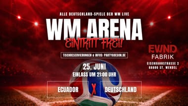 WM Arena - Deutschland vs Equador