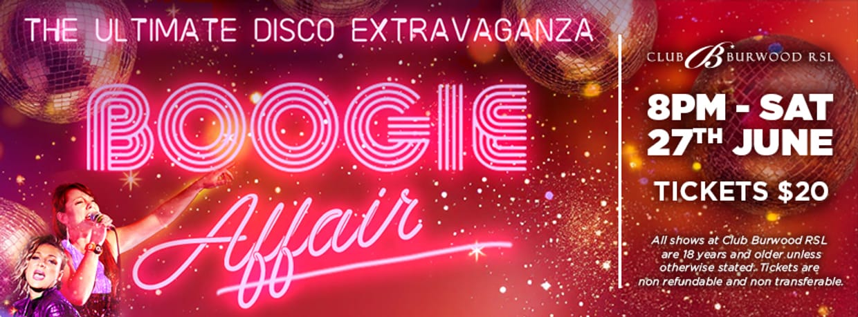 Boogie Affair - The Ultimate Disco Extravaganza