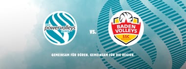 SWD powervolleys Düren vs. BADEN VOLLEYS SSC Karlsruhe
