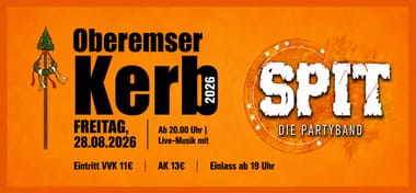 Kerbefreitag Oberems 2026 - SPIT Live