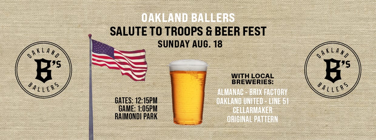 Ballers vs. Boise Hawks (Beer Fest & Salute To Troops)