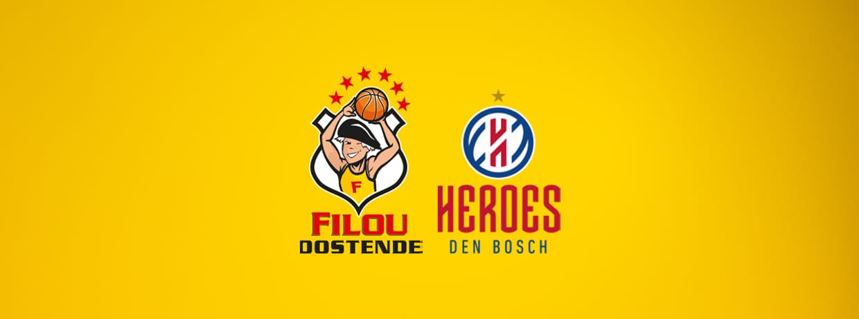 Filou Oostende vs Heroes Den Bosch