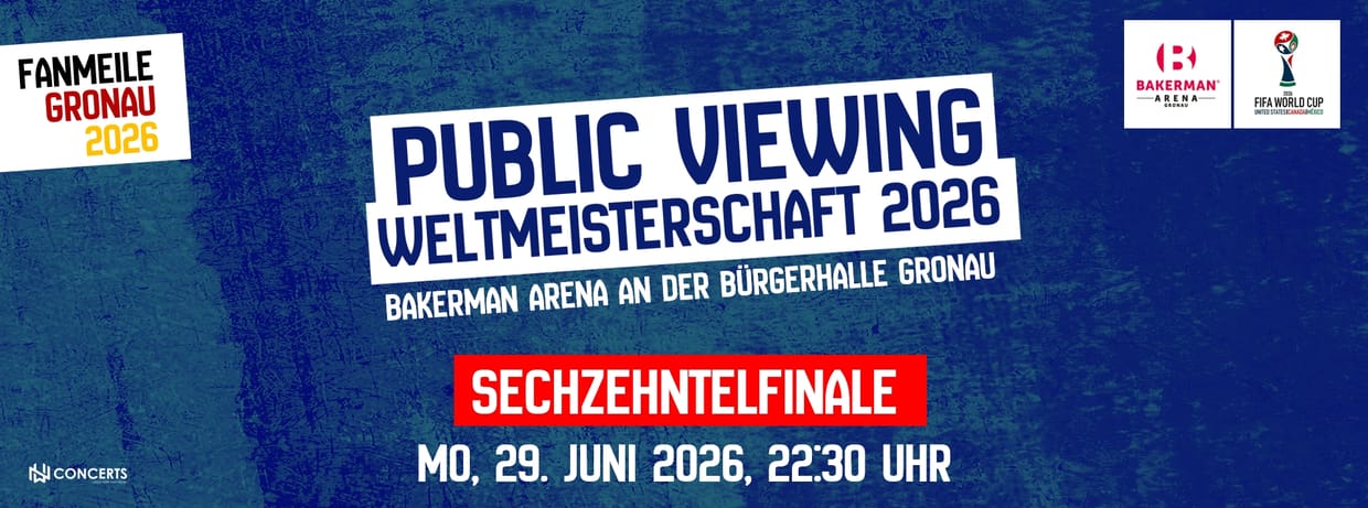 Public Viewing Gronau Sechzehntelfinale