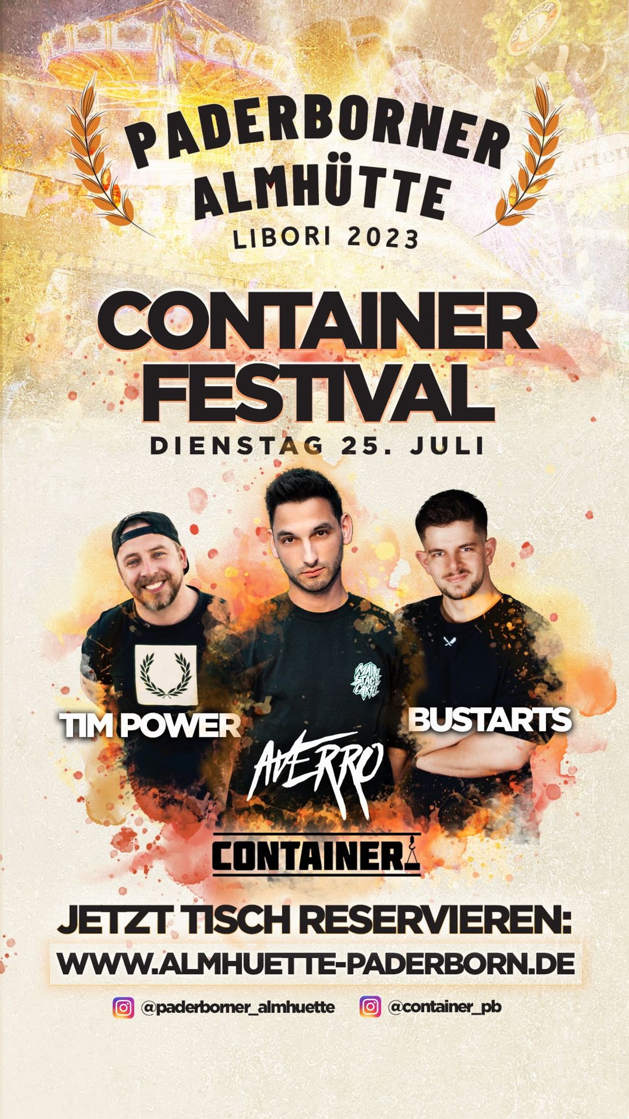 Night of the Studys meets Container Festival Reservierung ab 18:00 Uhr möglich