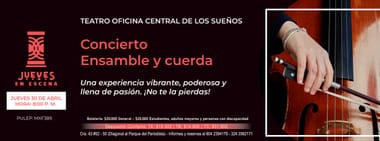 CONCIERTO ENSAMBLE Y CUERDAS