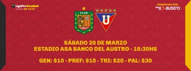 HINCHADA LOCAL-DEPORTIVO CUENCA vs LIGA DE QUITO