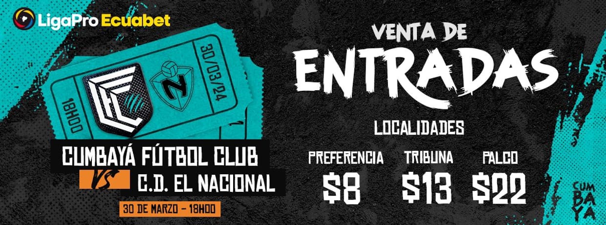CUMBAYÁ FÚTBOL CLUB vs CD EL NACIONAL