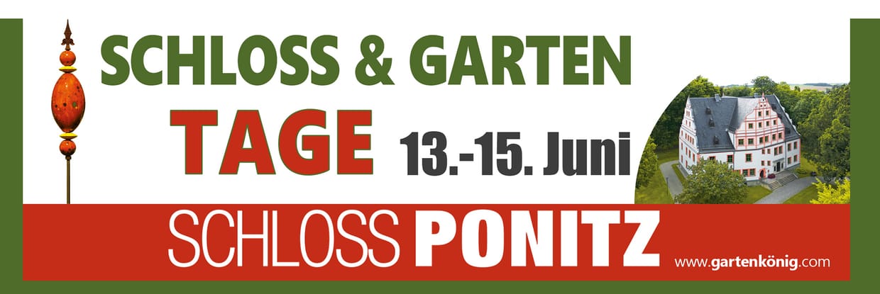 Schloss & Gartentage Schloss Ponitz