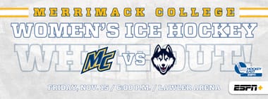 Women's Ice Hockey vs. UConn WHITE OUT!