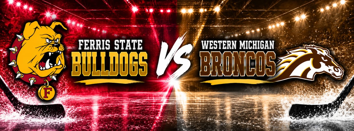 Ferris State Hockey vs Western Michigan