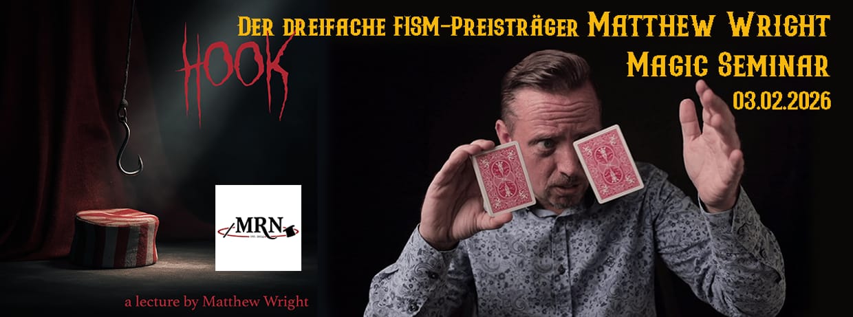 Der dreifache FISM-Preisträger Matthew Wright - Seminar