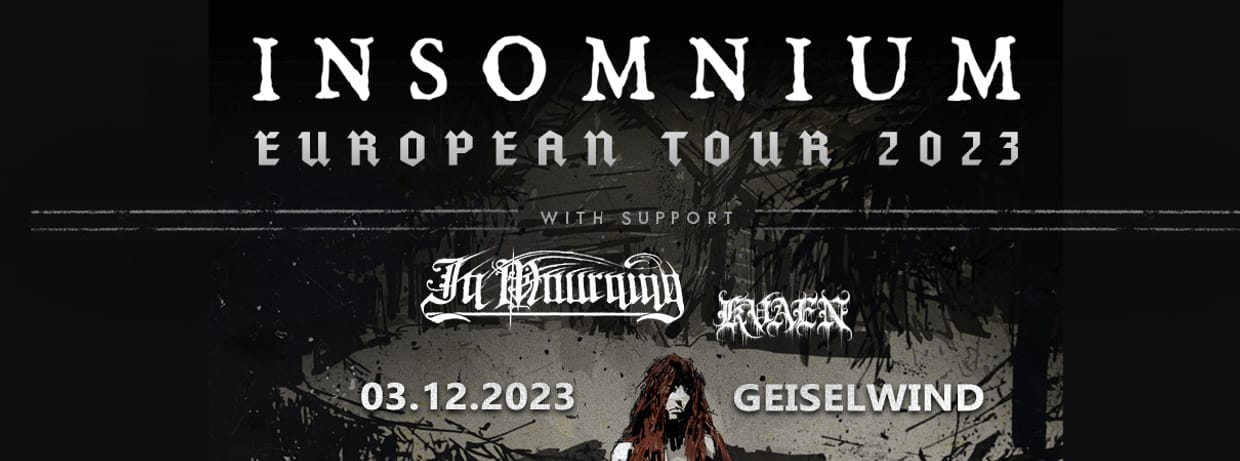 Insomnium • European Tour 2023 • 03.12.2023 Geiselwind