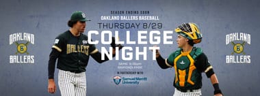 Ballers vs. Idaho Falls Chukars (College Night)