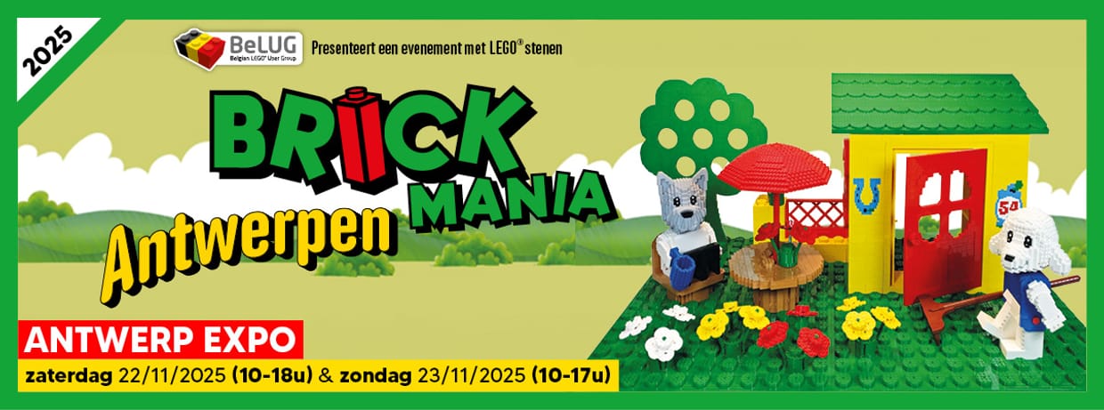 Brick Mania Antwerpen I 22 & 23/11/25 I Antwerp Expo
