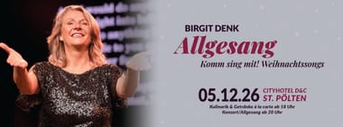 Birgit Denk lädt zum „Allgesang" - WEIHNACHTEN