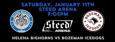 Helena Bighorns vs Bozeman Icedogs