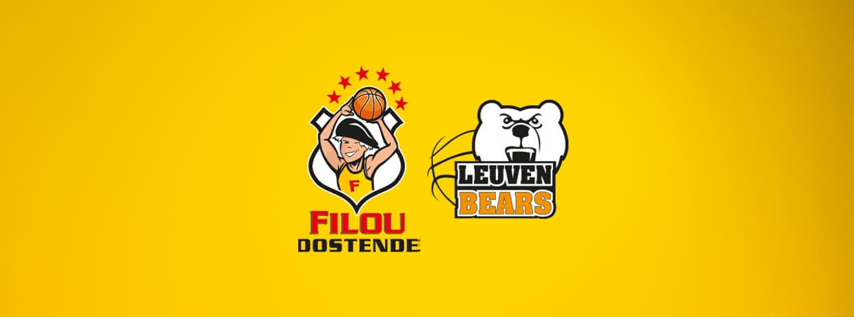 Filou Oostende vs Leuven Bears