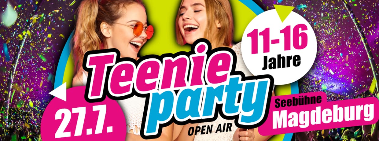 27.07.2024 - TEENIEPARTY Magdeburg OPEN AIR