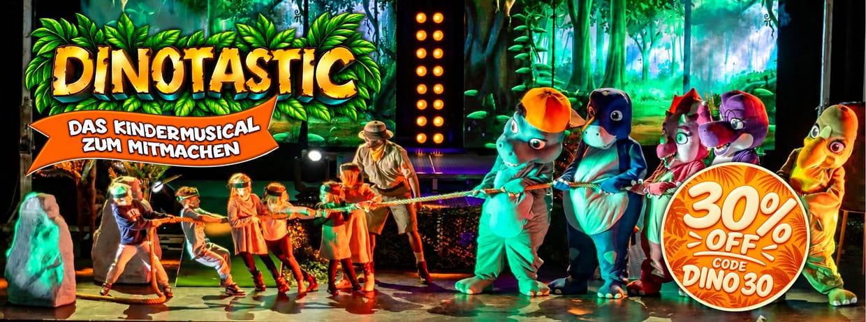 Dinotastic Live! Die Reise zum Feuervulkan - Frankfurt