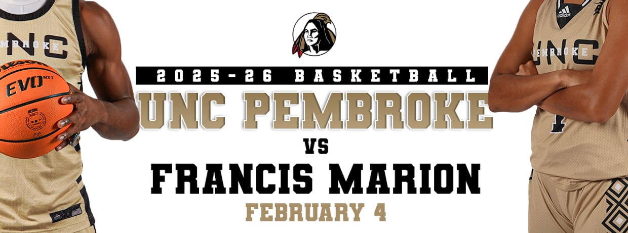 UNCP Braves Basketball Vs Francis Marion