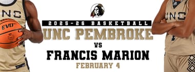 UNCP Braves Basketball Vs Francis Marion